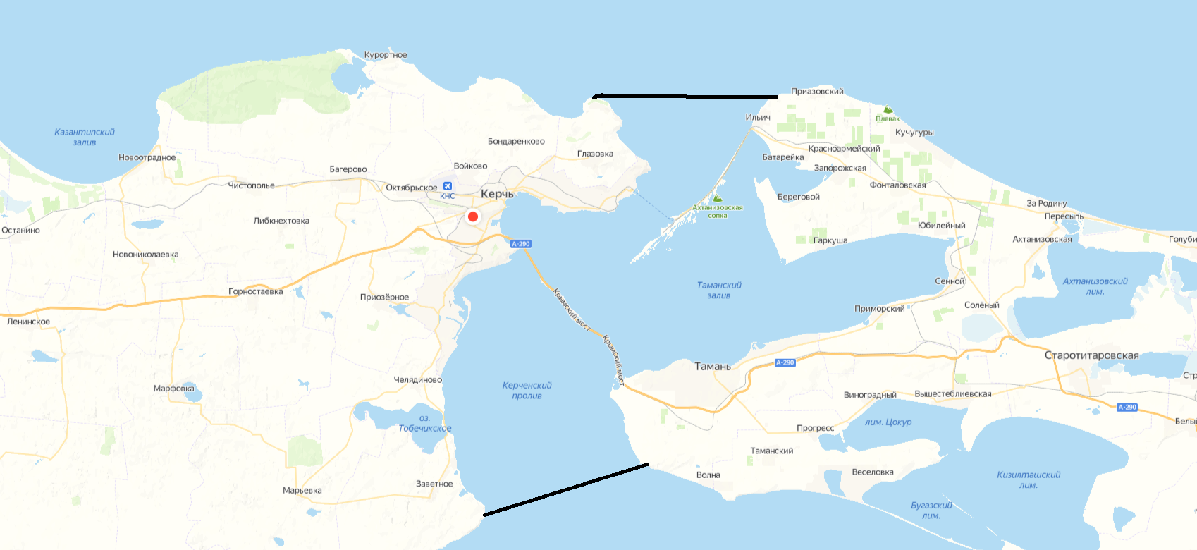 Этот город находится на побережье керченского пролива. Керченский пролив Тамань. Керченский пролив карта и Крымский мост. Карта Крымский мост через Керченский пролив. Азовское море и Керченский пролив на карте.