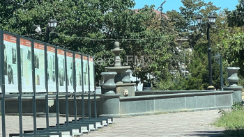 В центре Керчи не работает фонтан