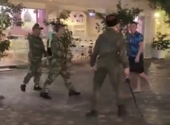 Будни в Крыму: драчуна в Алуште шлепнули нагайкой