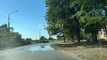 На Казакова произошел порыв водовода