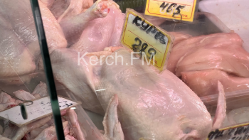 Новости » Общество: Цена на курицу в Керчи продолжает расти