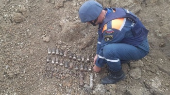Новости » Общество: В Керчи обезвредили 39 снарядов