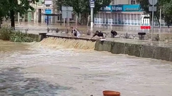 Новости » Общество: Крымчан предупреждают о подъеме уровня воды в реках