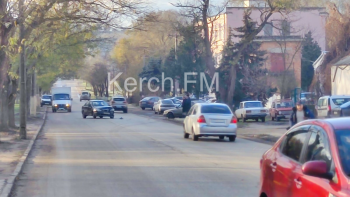 Новости » Общество: Утро в Керчи началось с аварии