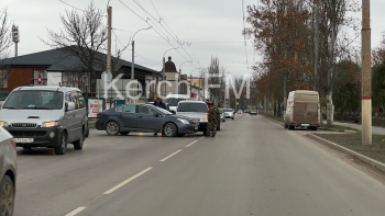 Новости » Криминал и ЧП: На Еременко произошла авария