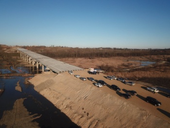Новости » Общество: Дорогу из Краснодара к Крымскому мосту обещают достроить до конца года