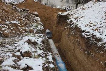 Новости » Общество: В Керчи приступили к ремонту магистральных водоводов