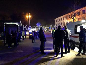 Новости » Криминал и ЧП: На Пирогова на остановке вчера сбили человека