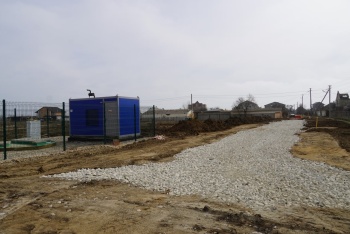 Новости » Общество:  В Героевском завершаются работы по  строительству сетей водоотведения и водоснабжения