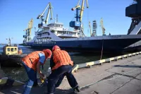 Новости » Общество: Паром «Лаврентий» временно приостановил работу в Керченском проливе