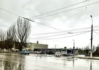 Новости » Общество: На автовокзале в Кечи произошло ДТП с автобусом