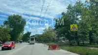 Дорогу по ул. Горького частично перекрыли в двух местах
