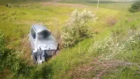 Водитель пострадал при опрокидывании авто в Крыму