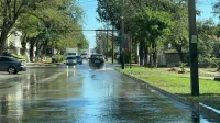 На Кирова произошел порыв водовода