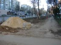 В районе остановки "Луч" в Керчи завершили работы по укладке новых труб магистрального водовода