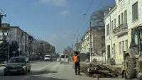 Дорожные работы в Керчи не прекращаются ни на день