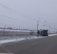 Под Керчью перевернулась «ГАЗель»