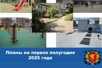 Планы по благоустройству города на первое полугодие 2025 года